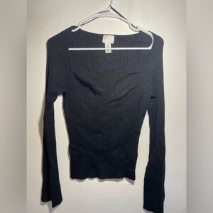 H&M Women's Black Long Sleeve